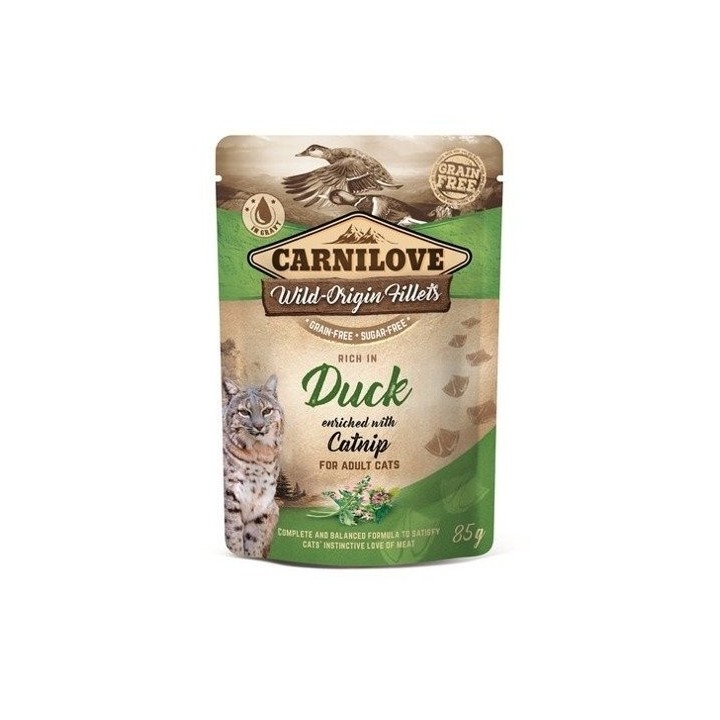 CARNILOVE Rich in Duck with Catnip 24 x 85 g