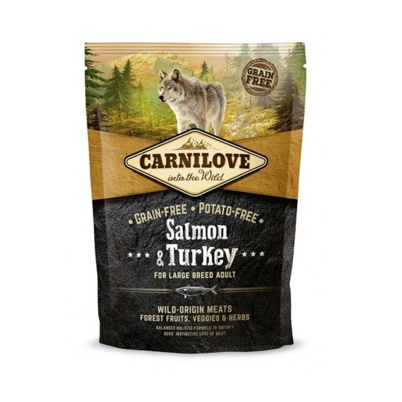 CARNILOVE Salmon&amp,Turkey Adult large breed Lachs Truthahn 4 kg