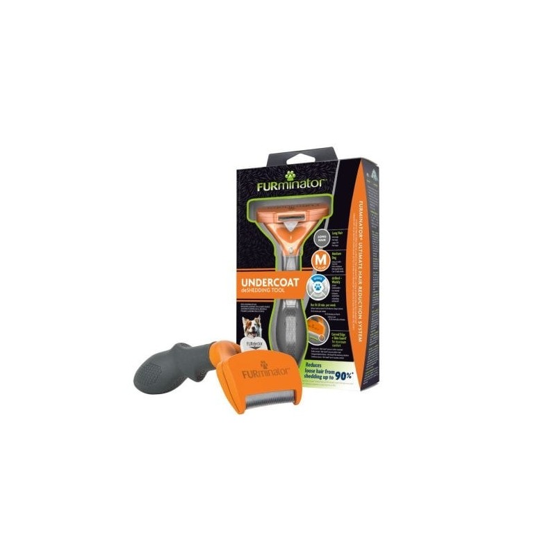 FURMINATOR Für langhaarige Hunde Medium
