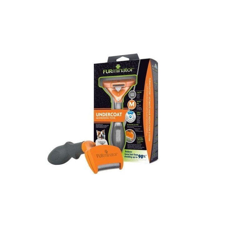 FURMINATOR Für langhaarige Hunde Medium