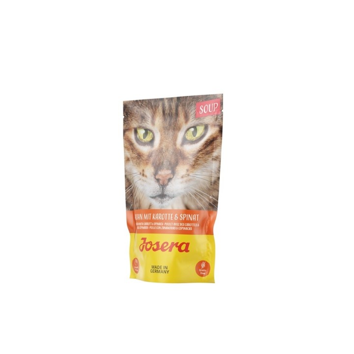 JOSERA Soup Huhn mit Karotte &amp, Spinat 16 x 70 g