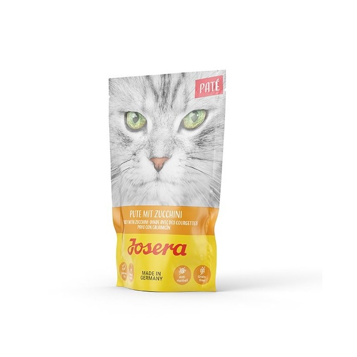 JOSERA Pate Putenfleisch mit Zucchini 16 x 85 g