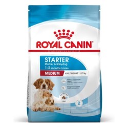ROYAL CANIN Medium Starter Mother&amp,Babydog 15 kg für trächtige und säugende Hündinnen und Welpen im Alter von 4 bis 8 Woch