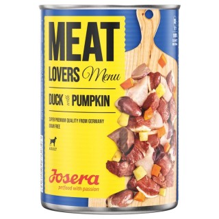 JOSERA Meatlovers Menu Ente mit Kürbis 400 g