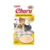 INABA Churu Cat cremiges Huhn und Käse Katzenleckerli 56 g