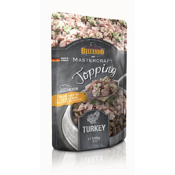 BELCANDO Mastercraft Topping Putenfleisch mit Petersilie 100 g