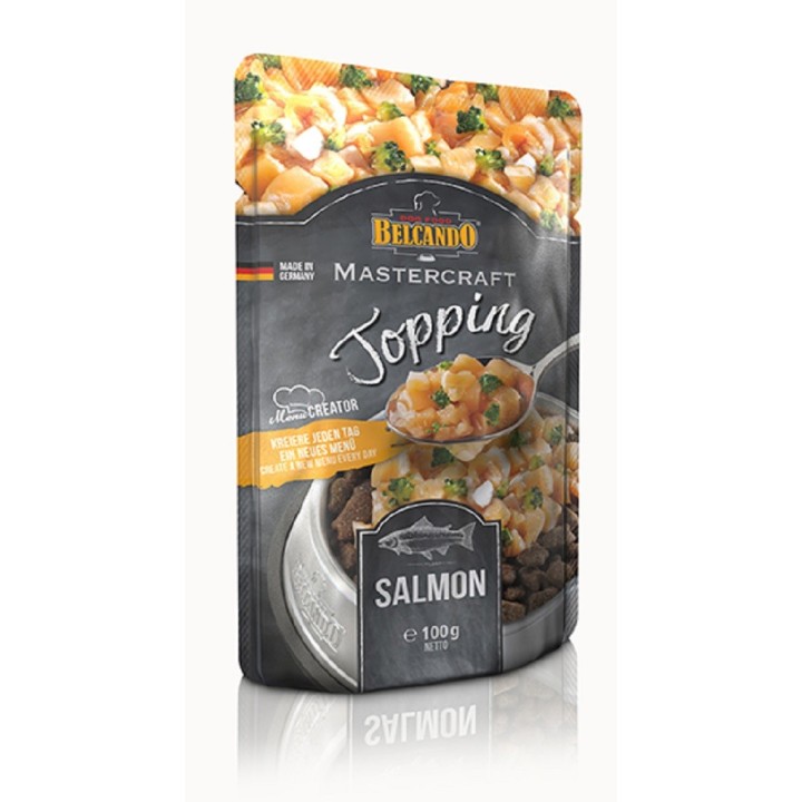 BELCANDO Mastercraft Topping Lachs mit Brokkoli 100 g