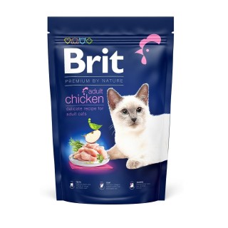 BRIT Cat Premium by Nature Adult chicken 1,5 kg