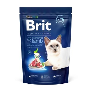 BRIT Cat Premium by Nature Sterilised lamb 1,5 kg