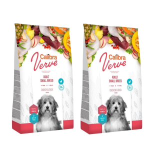 CALIBRA Dog Verve GF Adult Small Chicken&amp,Duck 12 kg (2 x 6 kg)