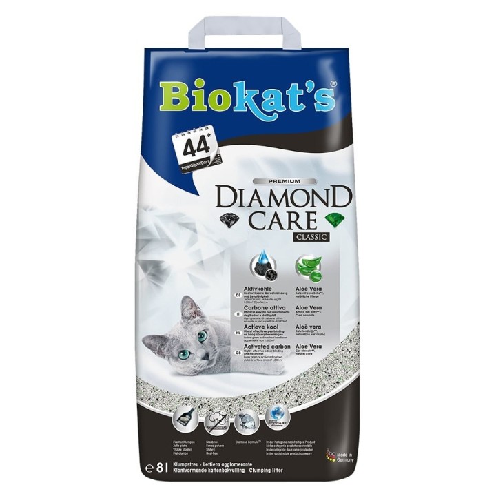 BIOKAT'S Diamond Care Classic 8 l Katzenstreu