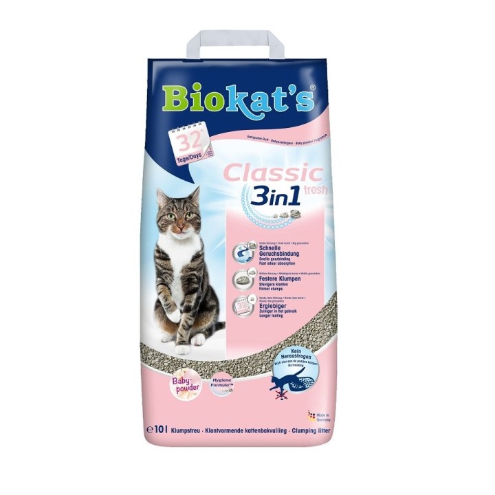 BIOKAT'S Classic Fresh 3in1 10 l Babypuderduft