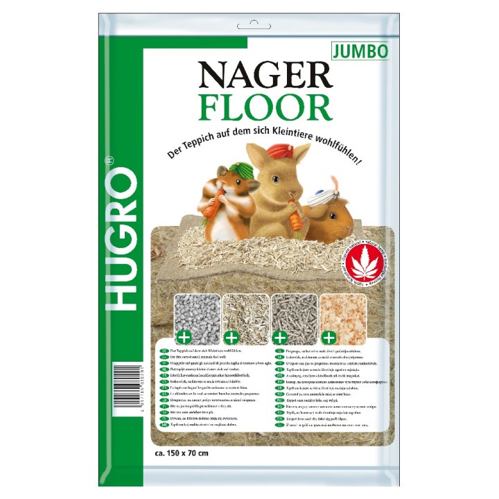 Hugro Hanf-Nagerfloor - 70 x 150 cm