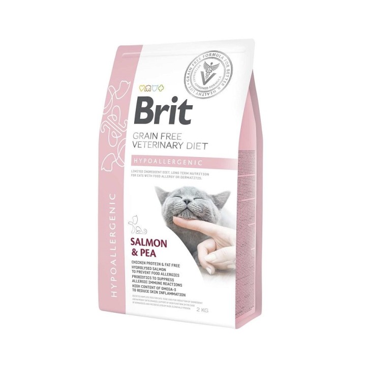 BRIT Veterinary Diets Cat Hypoallergenic 2 kg