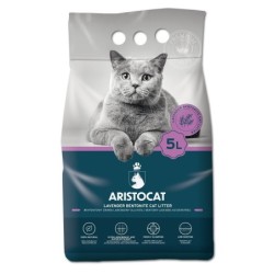 ARISTOCAT Bentonite Plus Bentonit Katzenstreu Lavendel 5 l