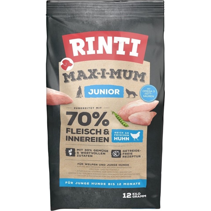 RINTI MAX-I-MUM Junior Huhn 12 kg