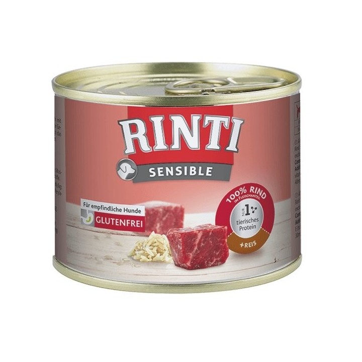 RINTI Sensible Rind + Reis 185 g