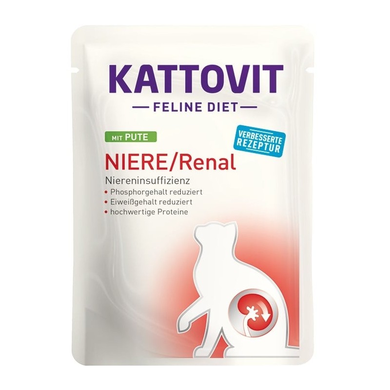 KATTOVIT Feline Diet Niere/Renal Pute 85 g