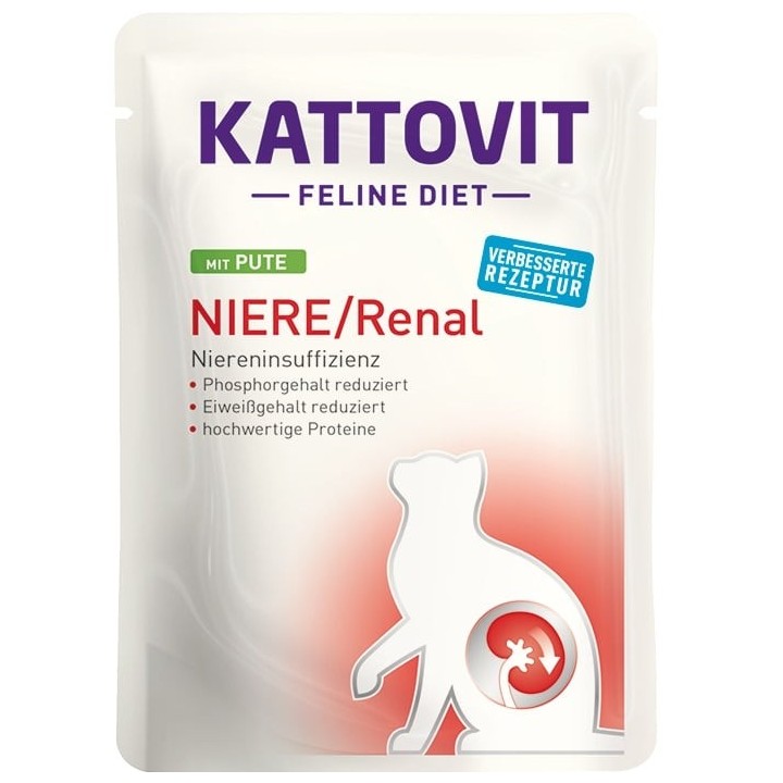 KATTOVIT Feline Diet Niere/Renal Pute 85 g