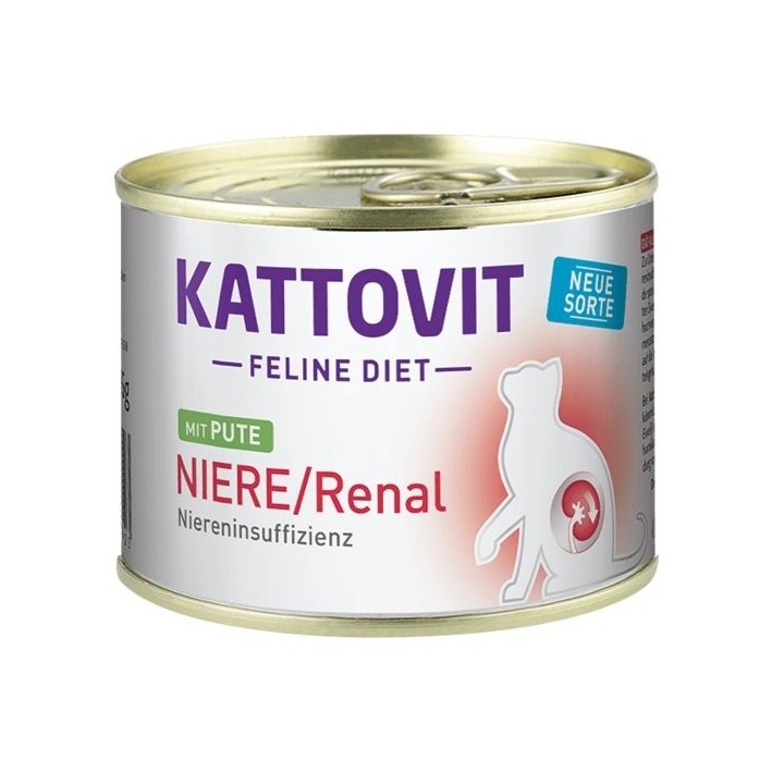 KATTOVIT Feline Diet Niere/Renal Pute 185 g