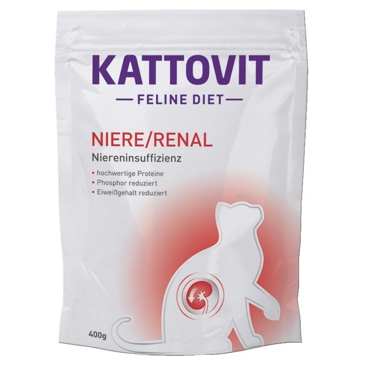 KATTOVIT Feline Diet Niere/Renal Trockenfutter 400 g