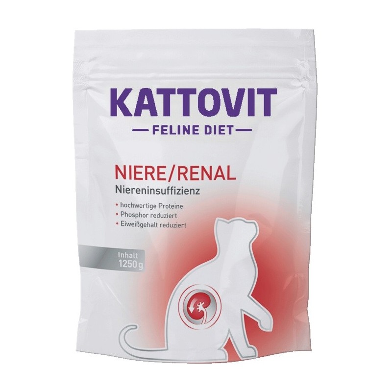 KATTOVIT Feline Diet Niere/Renal Trockenfutter 1,25 kg