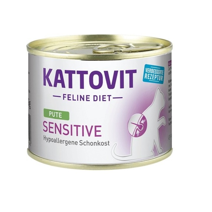 KATTOVIT Feline Diet Sensitive Pute 185 g