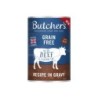 BUTCHER'S Original Rezept in Soße, Hundefutter, Teilstücke mit Rindfleisch in Soße, 400g