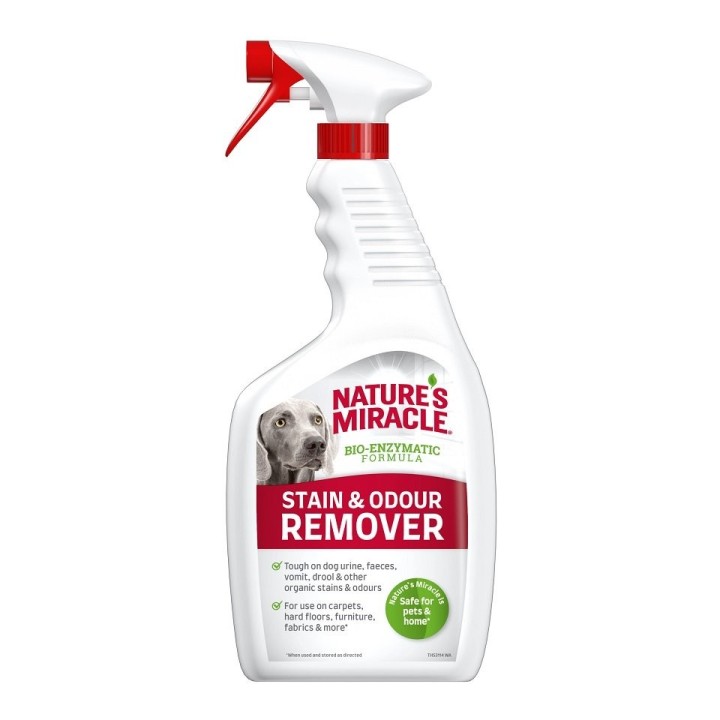 NATURE'S MIRACLE Stain&amp,Odour Remover Dog 709 ml