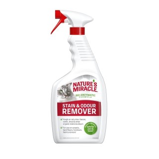 NATURE'S MIRACLE Stain&amp,Odour Remover Cat Melone 946 ml