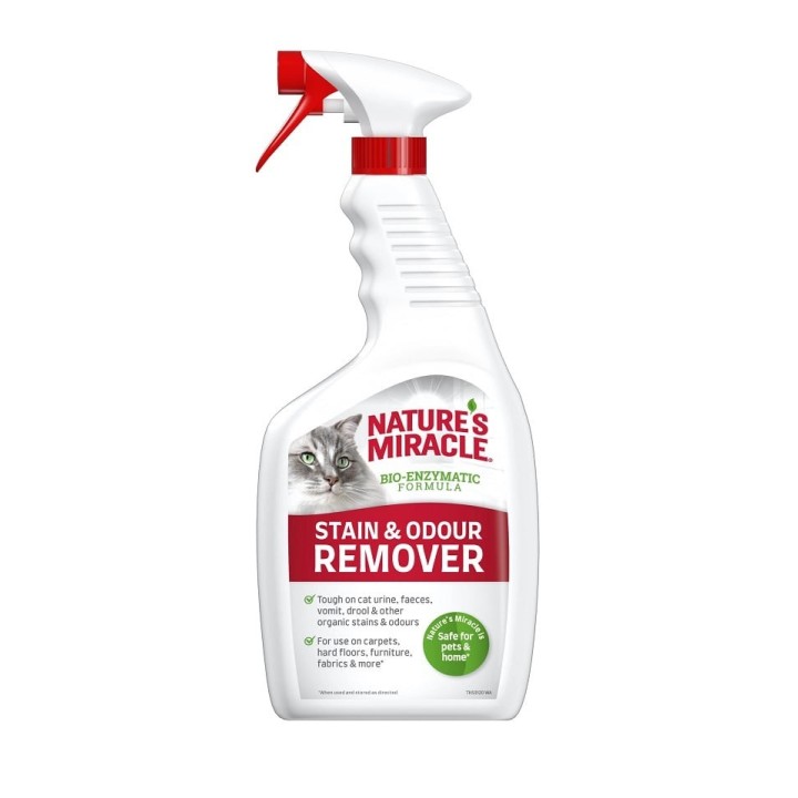 NATURE'S MIRACLE Stain&amp,Odour Remover Cat Melone 946 ml