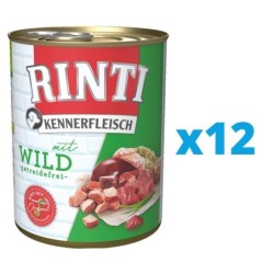 RINTI Kennerfleisch Wild 12 x 400 g