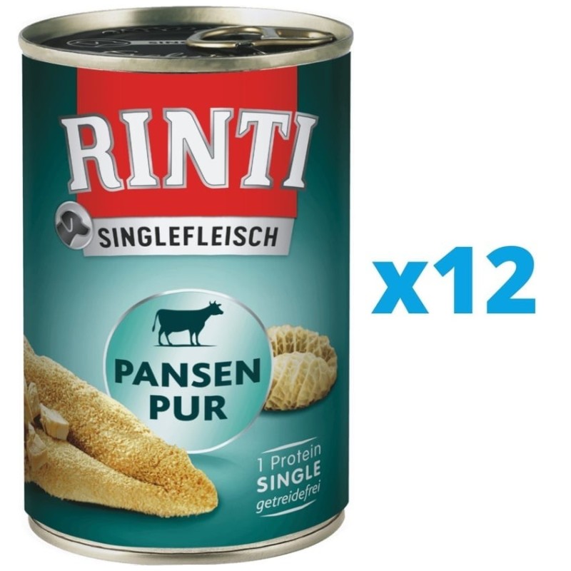 RINTI Singlefleisch Pansen Pur 12 x 400 g