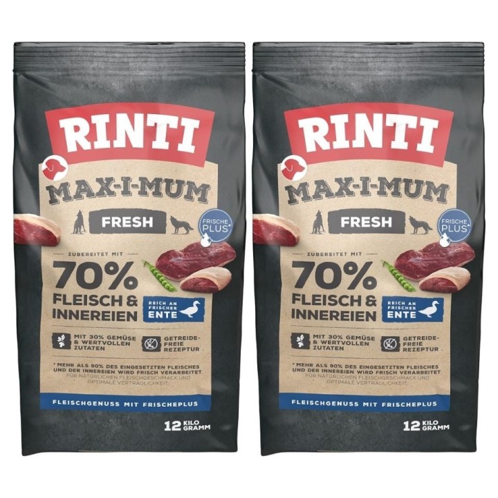 RINTI MAX-I-MUM Ente 2 x 12 kg