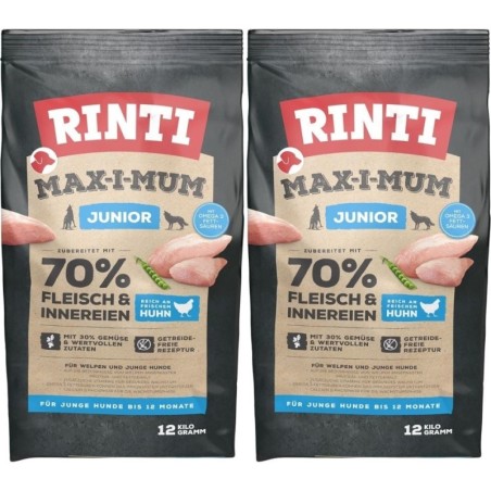 RINTI MAX-I-MUM Junior Huhn 2 x 12 kg