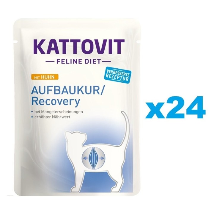 KATTOVIT Feline Diet Recovery Huhn 24 x 85 g