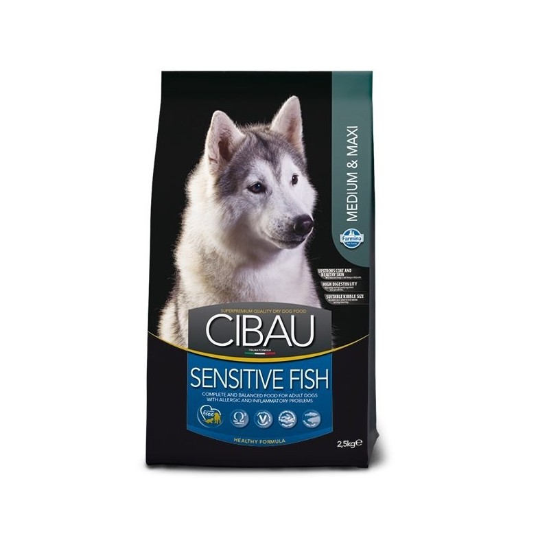 CIBAU Sensitive Adult Medium/Maxi 12kg+2kg GRATIS