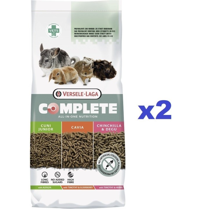 VERSELE-LAGA Chinchilla&amp,Degu Complete 16 kg (2 x 8 kg)