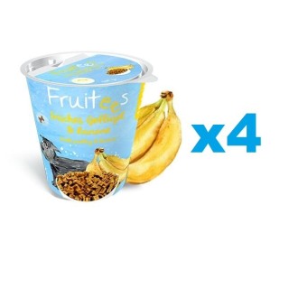 BOSCH Fruitees frisches Geflügel &amp, Banane 4 x 200 g