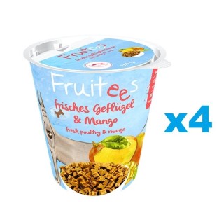 BOSCH Fruitees frisches Geflügel &amp, Mango 4 x 200 g