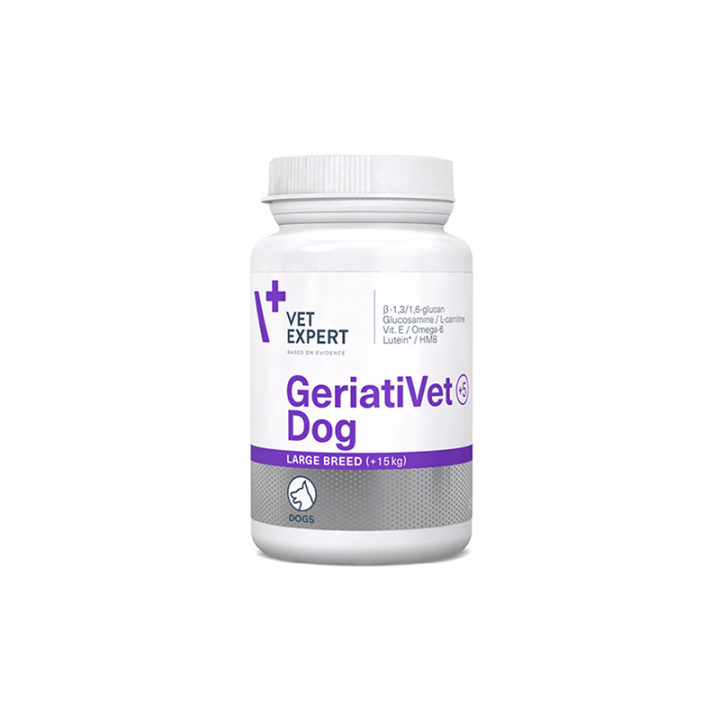 VETEXPERT GeriatiVet Dog Large Breed 45 Tabletten für ältere Hunde großer Rassen