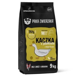 PAKA ZWIERZAKA Seven’th Heaven Trockenfutter mit Ente und Apfel M 9 kg