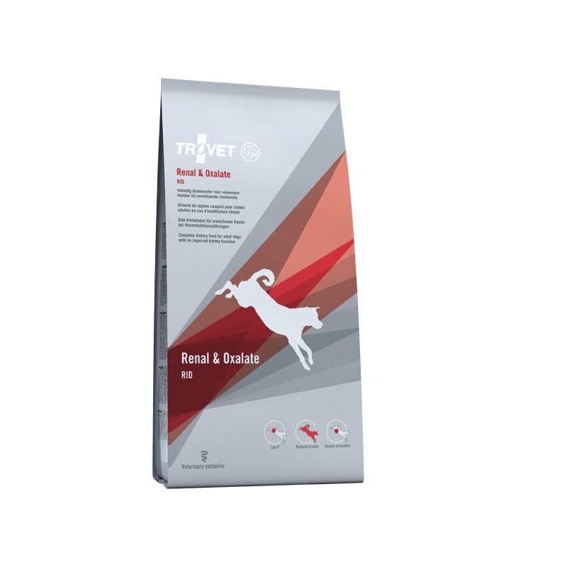 TROVET Renal &amp, Oxalate RID Hundetrockenfutter 3 kg