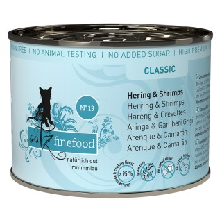 catz finefood 6 x 200 g - Hering & Shrimps