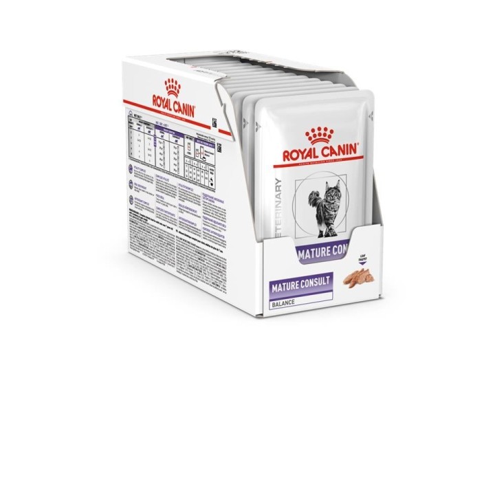 ROYAL CANIN VHN Cat Mature Consult Balance Loaf 48x85g