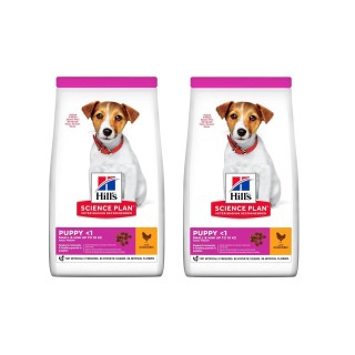 HILL'S Science Plan Canine Puppy Small&amp,Mini Chicken 6 kg (2 x 3 kg)
