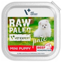VETEXPERT Raw Paleo Pate Puppy Mini Beef 150g