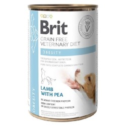 BRIT Veterinary Diet Obesity Lamb&amp,Pea 400 g