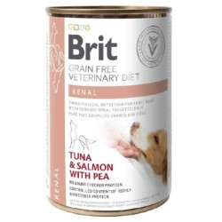 BRIT Veterinary Diet Renal Tuna&amp,Salmon&amp,Pea 400 g