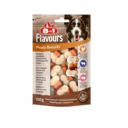 8IN1 Hundeleckerli Flavours Meaty Biscuits 100 g